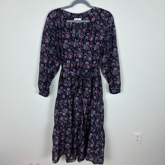 Xirena Annieka Dress XS Floral Boho V Neck A Line Lightweight Summer Vacation - Picture 2 of 13